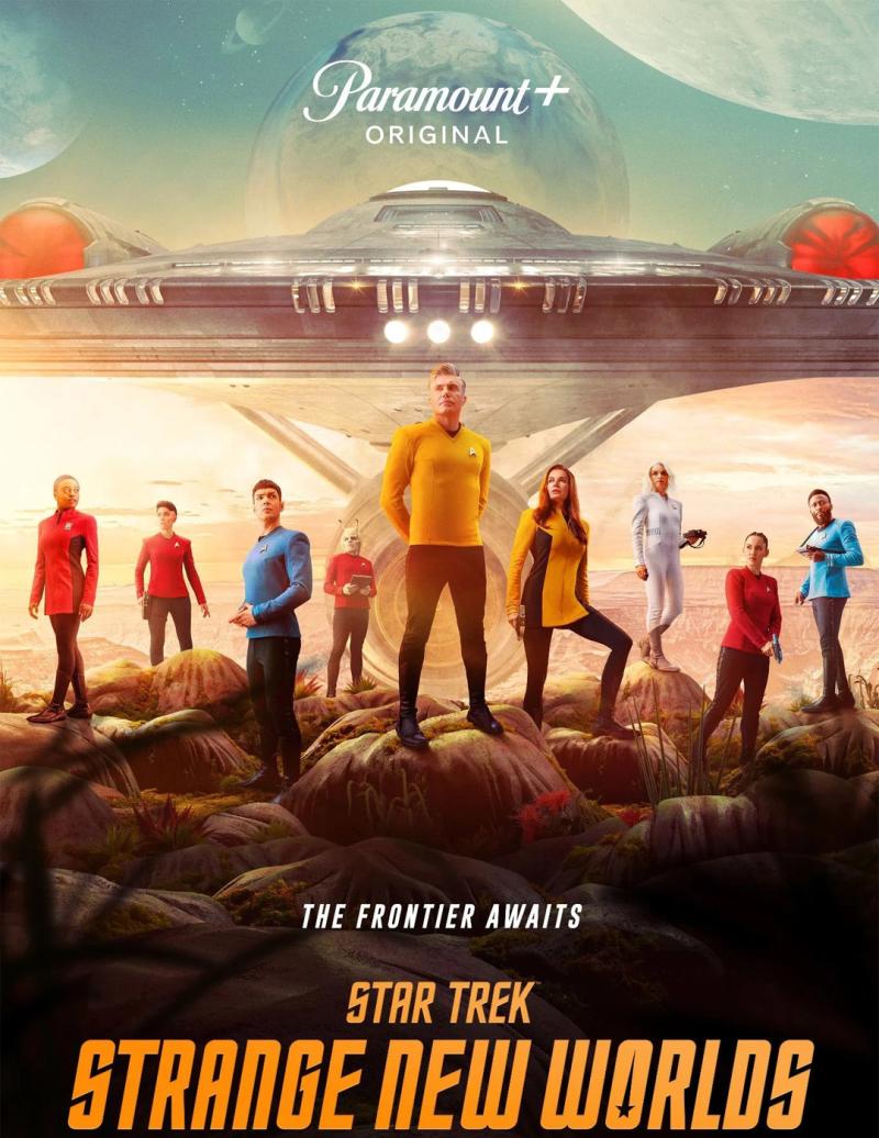 Star Trek strange new worlds poster