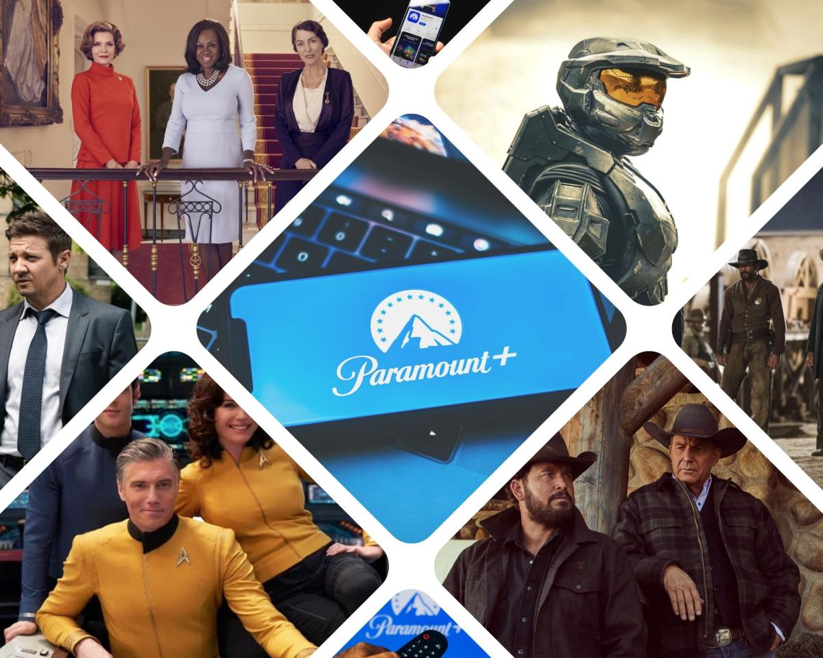 Paramount Plus launch collage