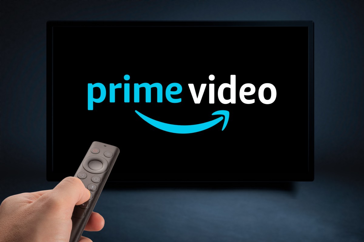 Amazon Prime Video on TV screen - deposit