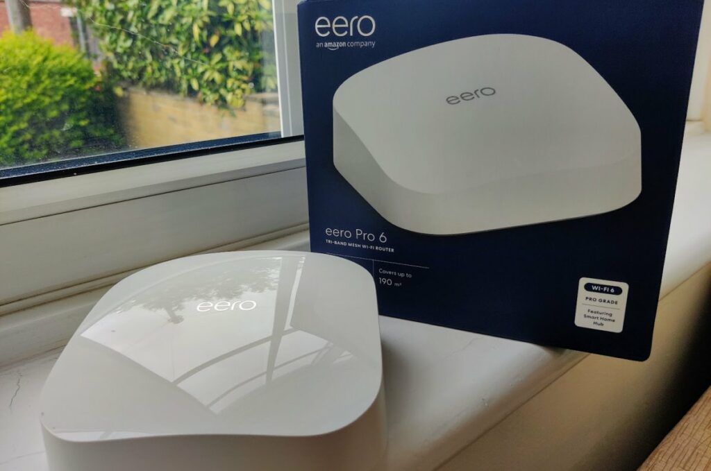 Amazon eero 6 pro window hero