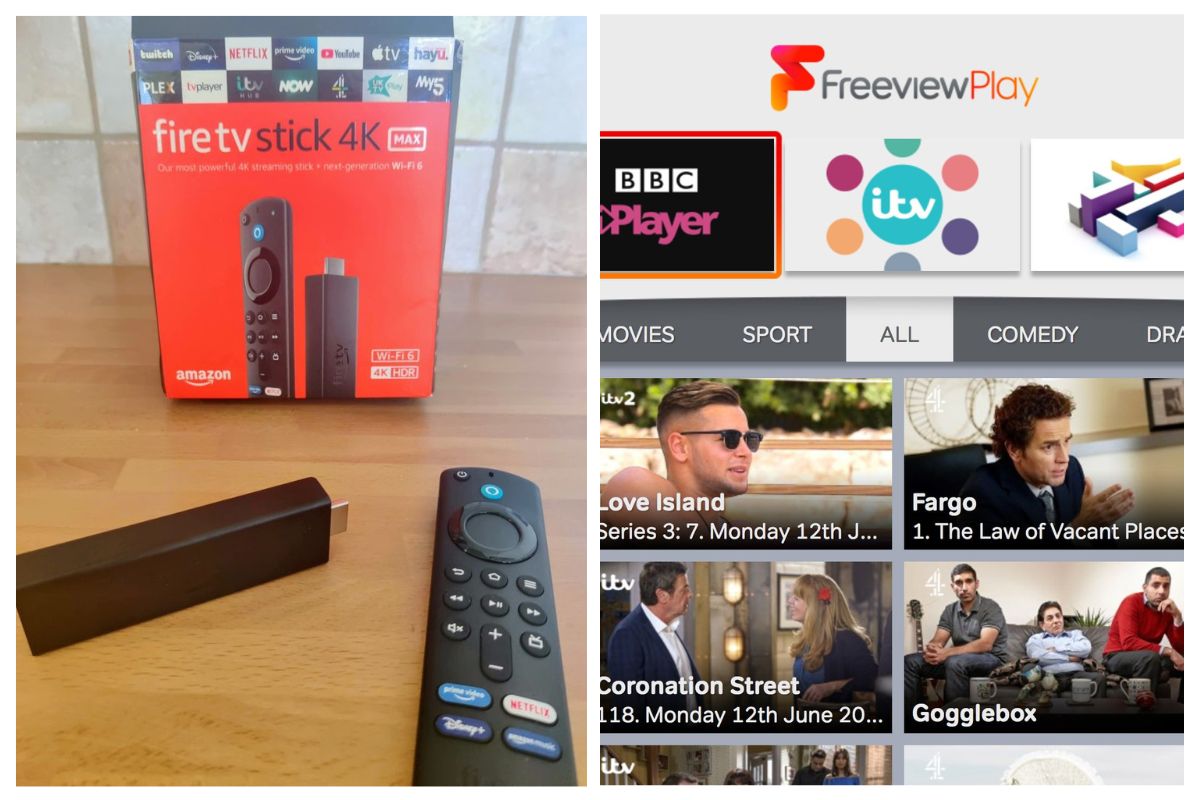 Fire TV - Freeview collage