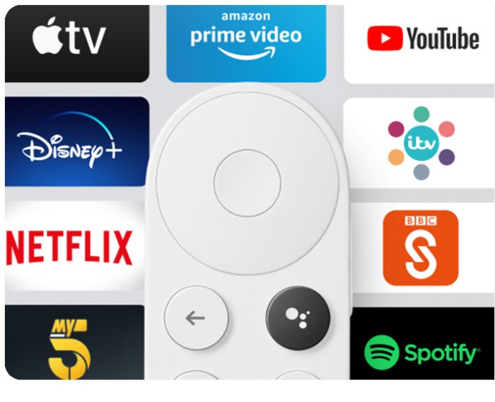 Chromecast With Google TV HD apps