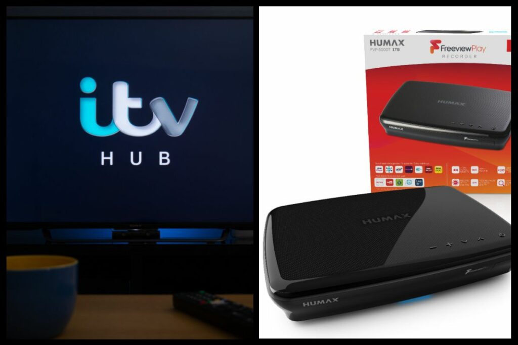 Humax FVP-5000T ITV Hub collage b