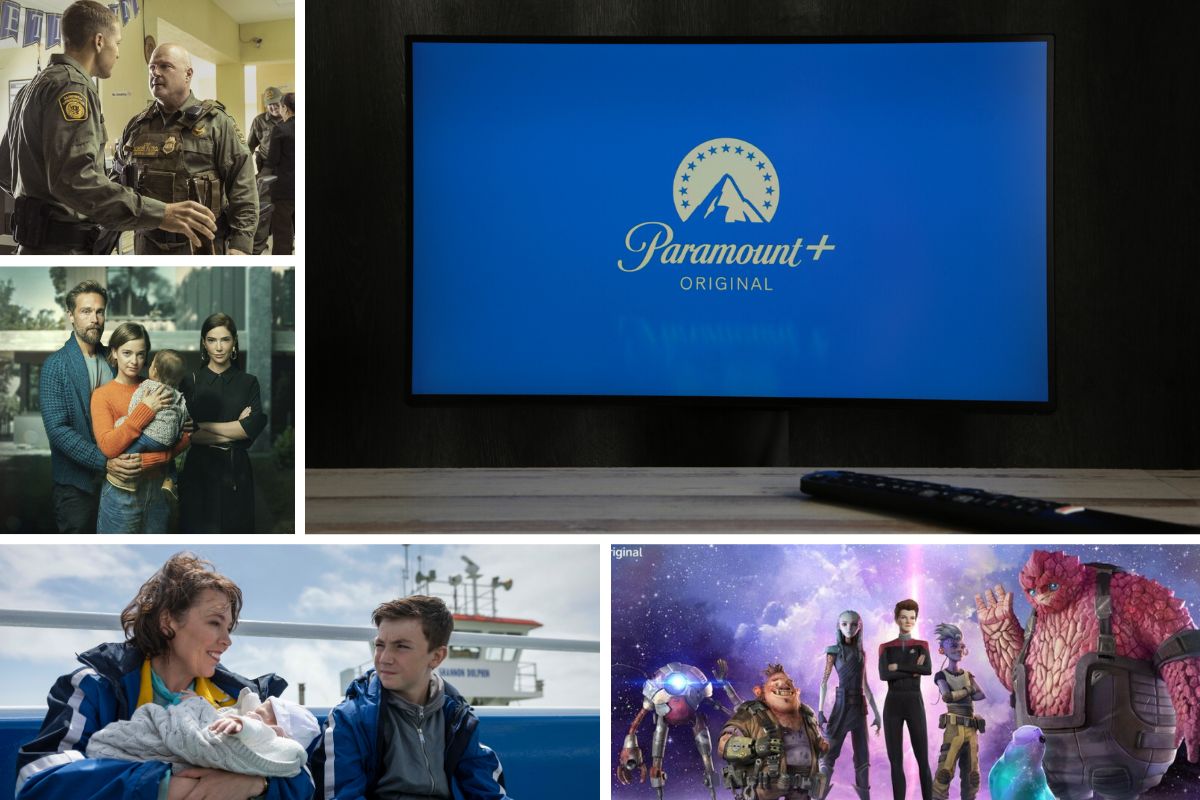 Paramount Plus October 2022 collage