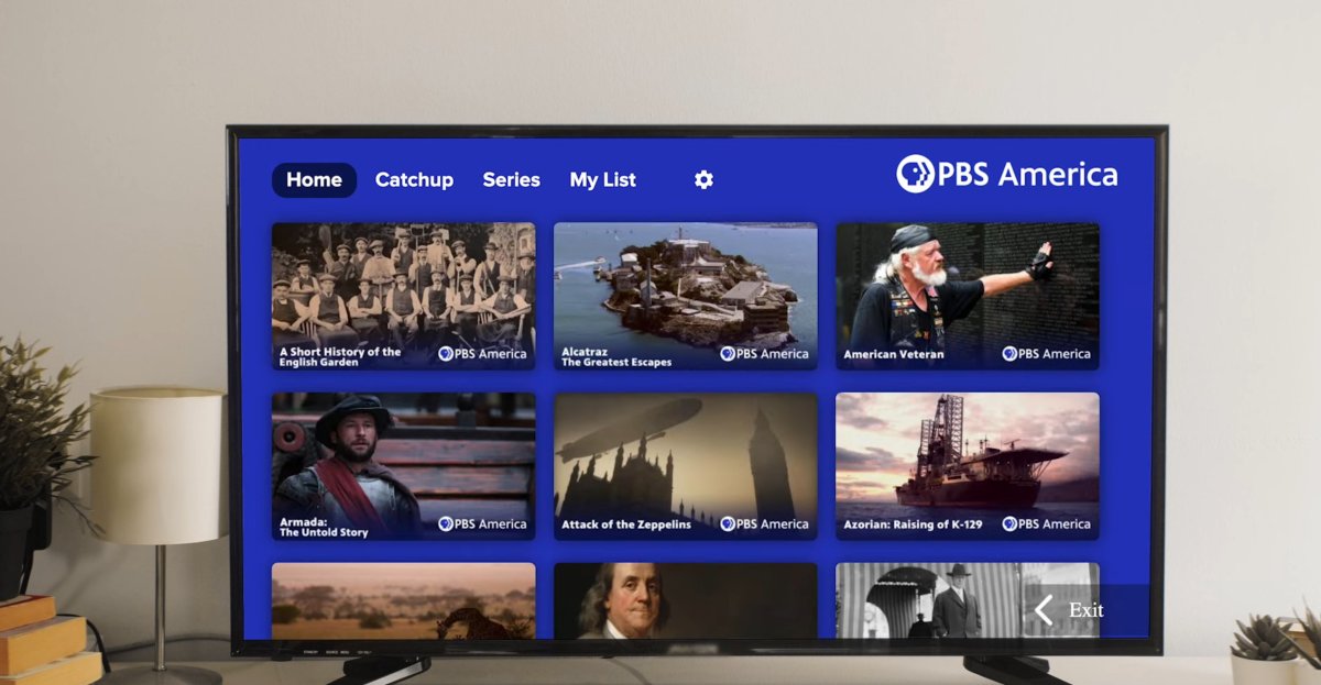 PBS America Freeview Play app