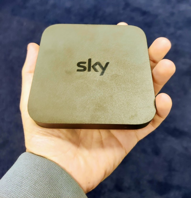 Sky Stream in hand