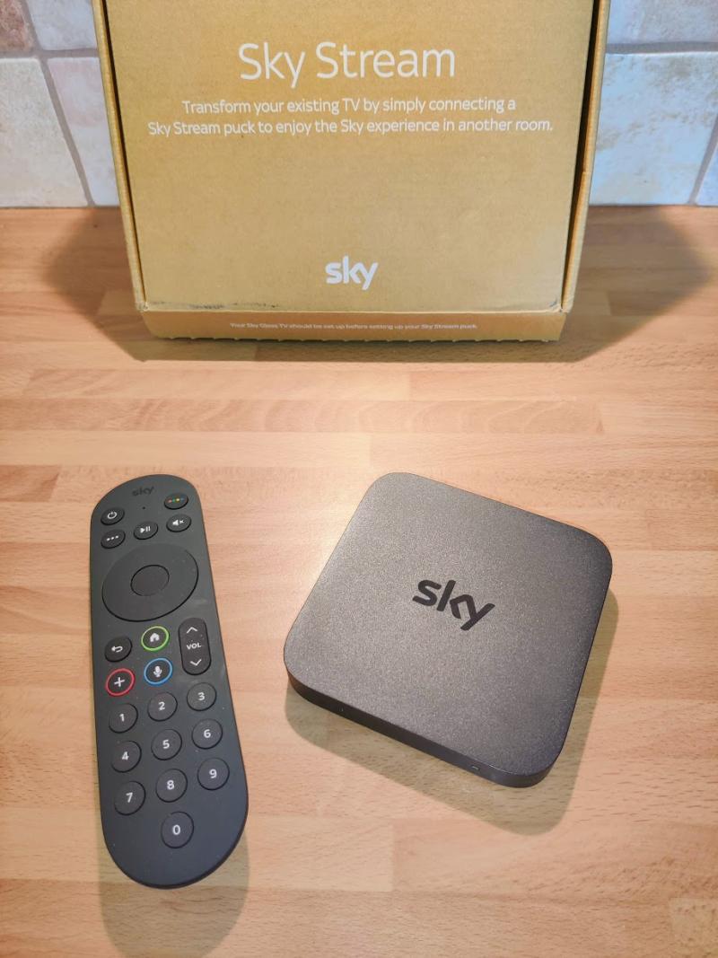 Sky Stream near box
