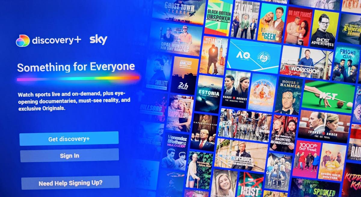 Discovery plus on sky sign up