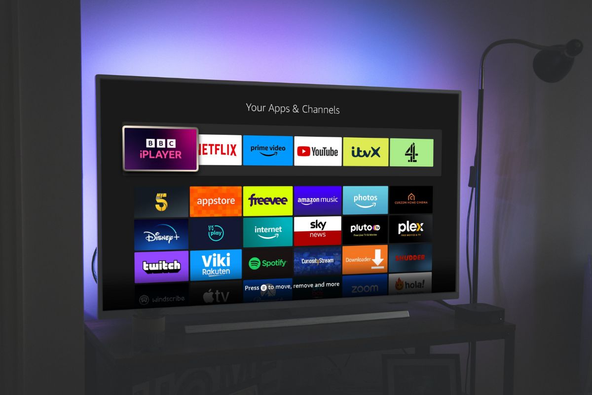 Fire TV Apps on TV