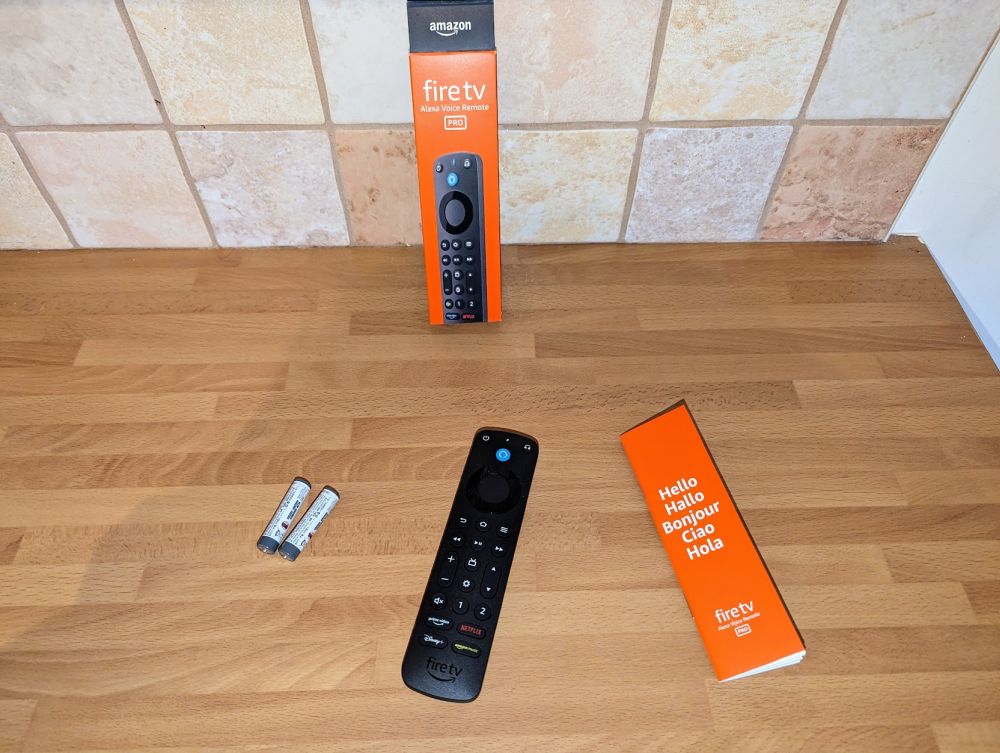 Alexa Voice Remote Pro in the box