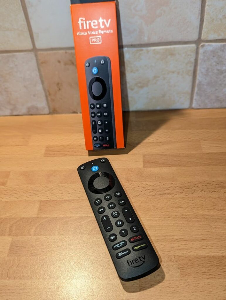 Alexa Voice Remote Pro near box