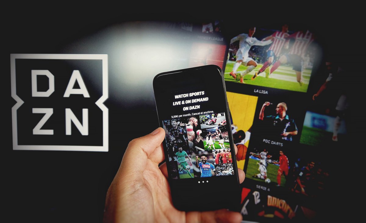 DAZN streaming apps - deposit