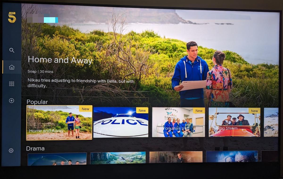 My5 on Sky Glass and stream home and away