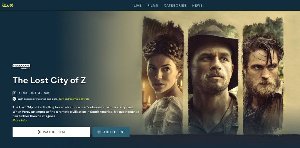 The Lost City of Z