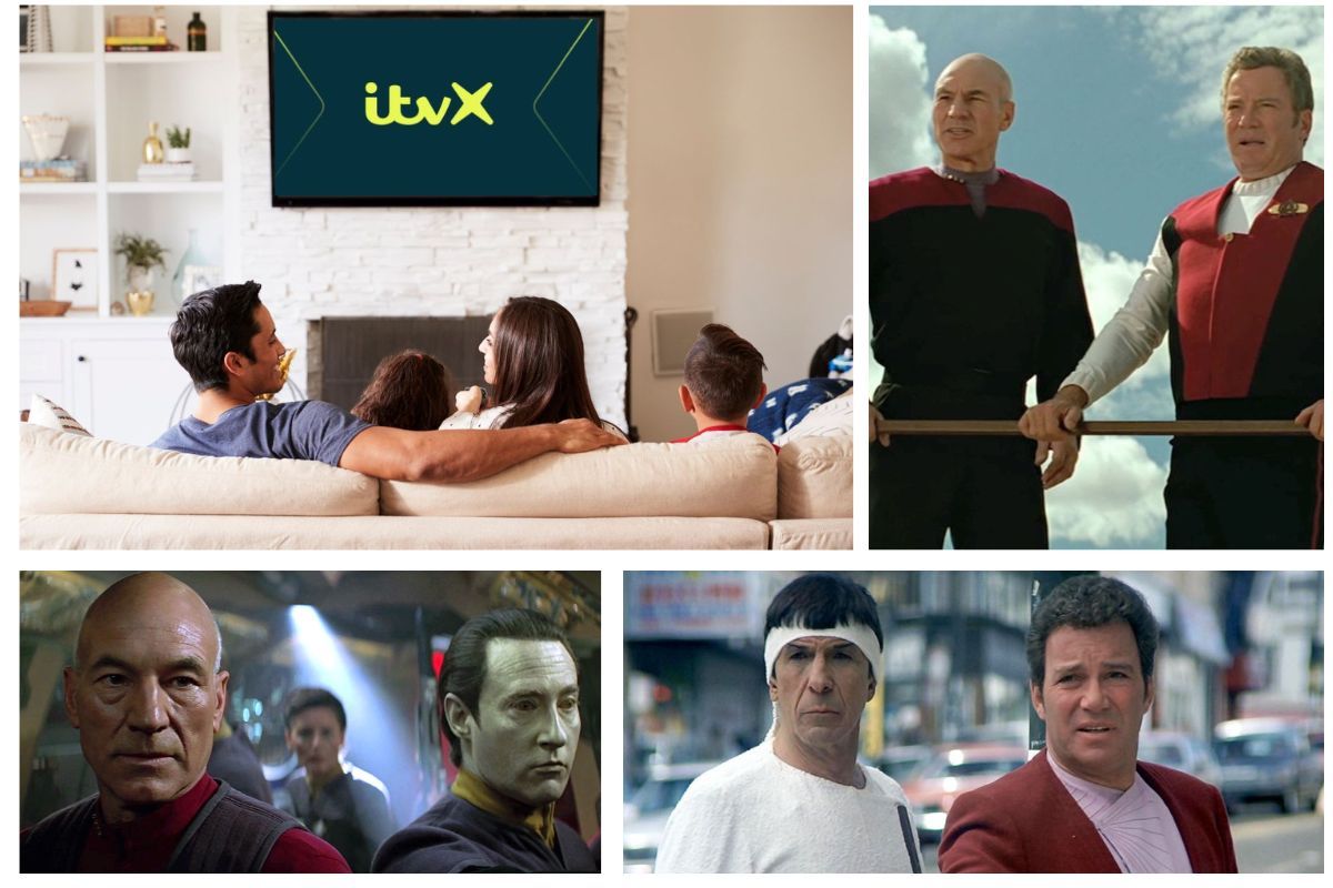 Star Trek ITVX collage