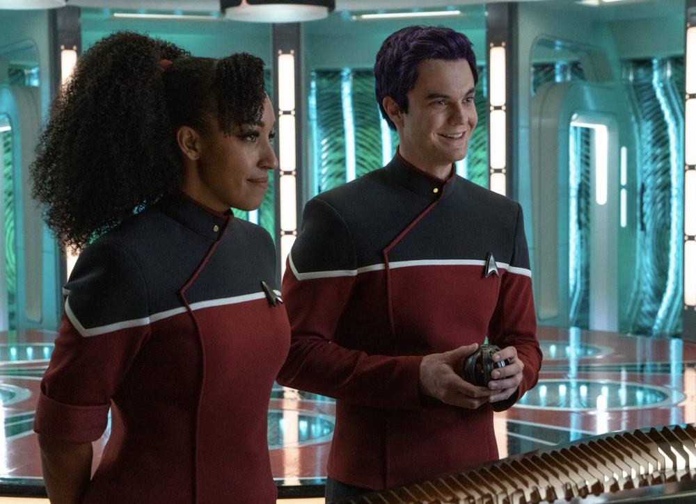 Strange New Worlds lower decks crossover