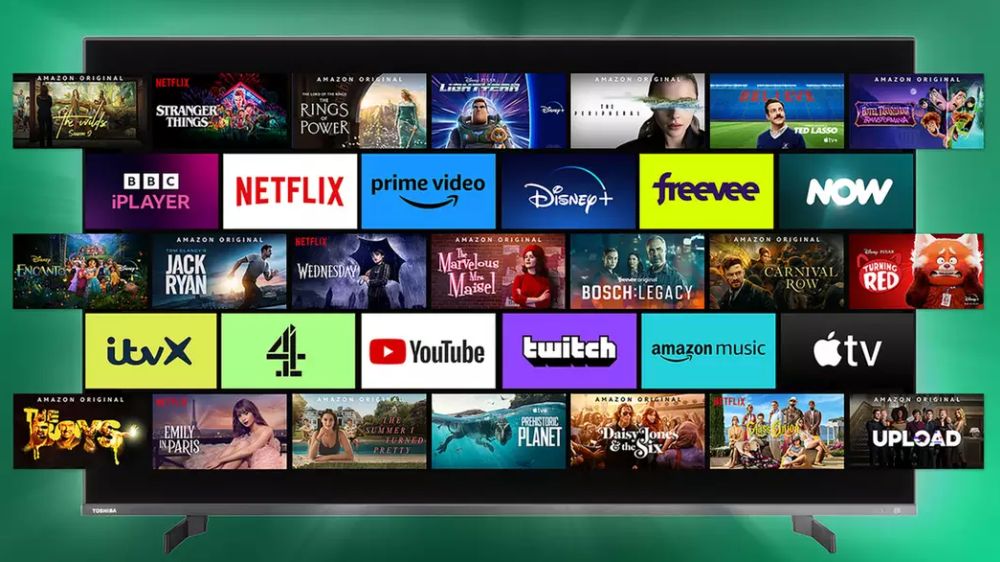 Toshiba QF5D TV apps