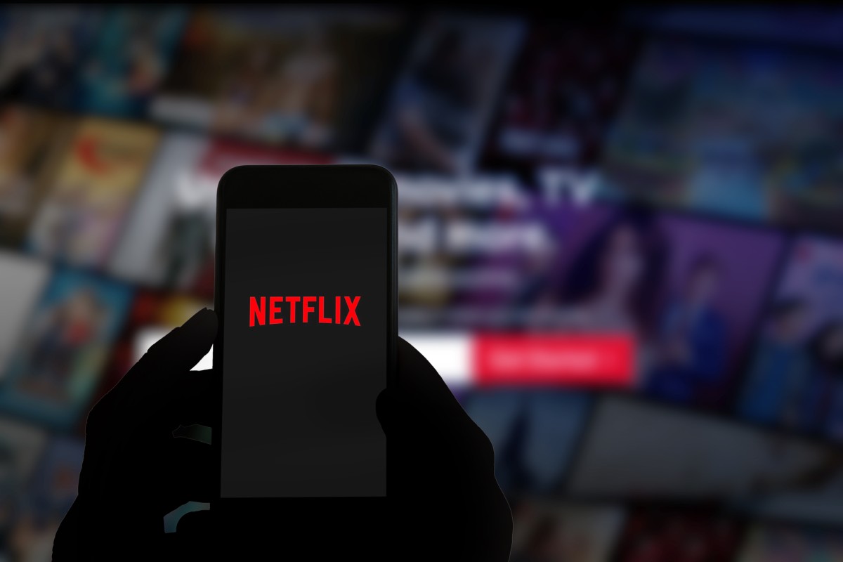 Netflix on smartphone