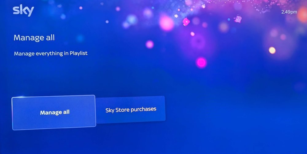 Sky Glass manage all
