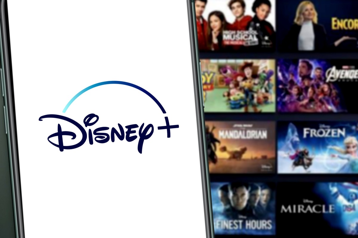 Disney Plus phone and titles