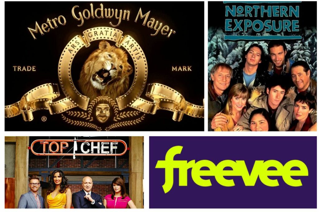 Freevee new channels collage