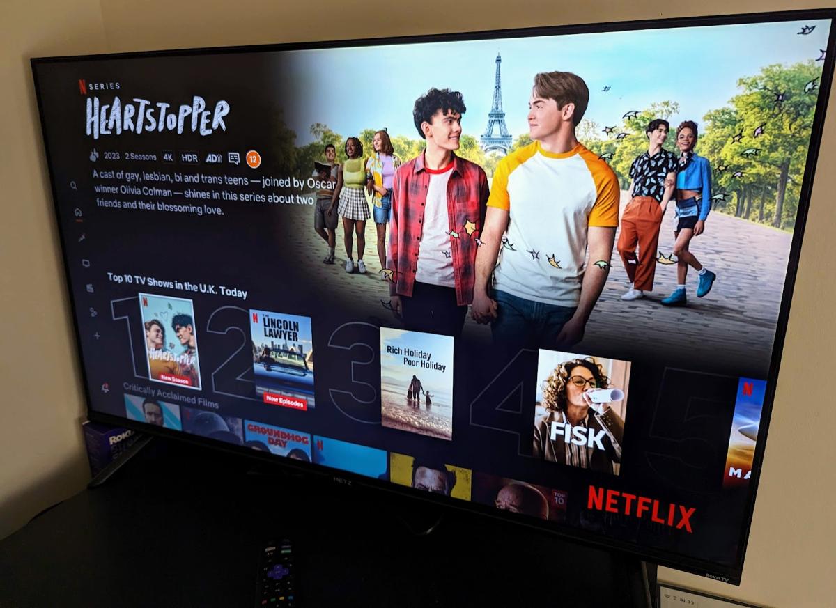 Metz Roku TV Netflix