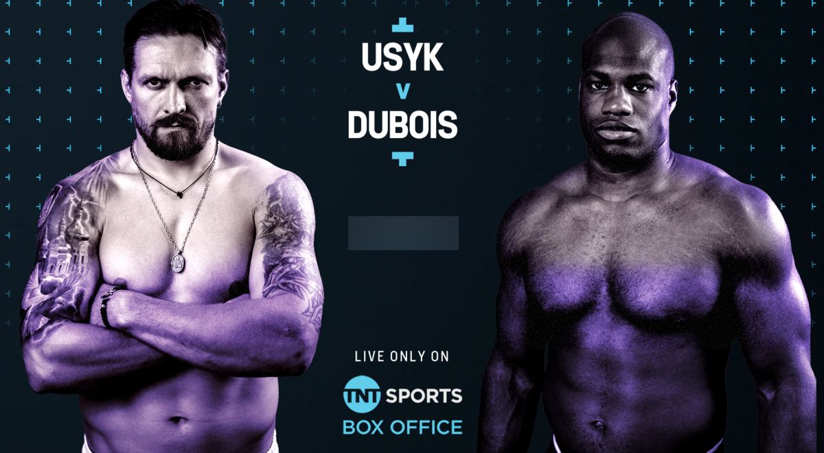 Usyk v Dubois On TV TNT Sports Inherits BT Sports Flaws Cord Busters