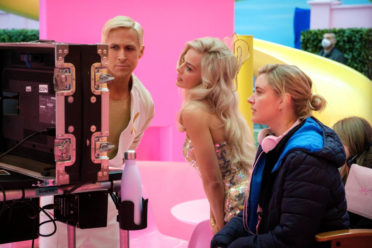 Barbie film with director Greta Gerwig - Jaap Buitendijk