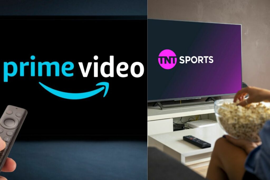 TNT Sports prime video collage