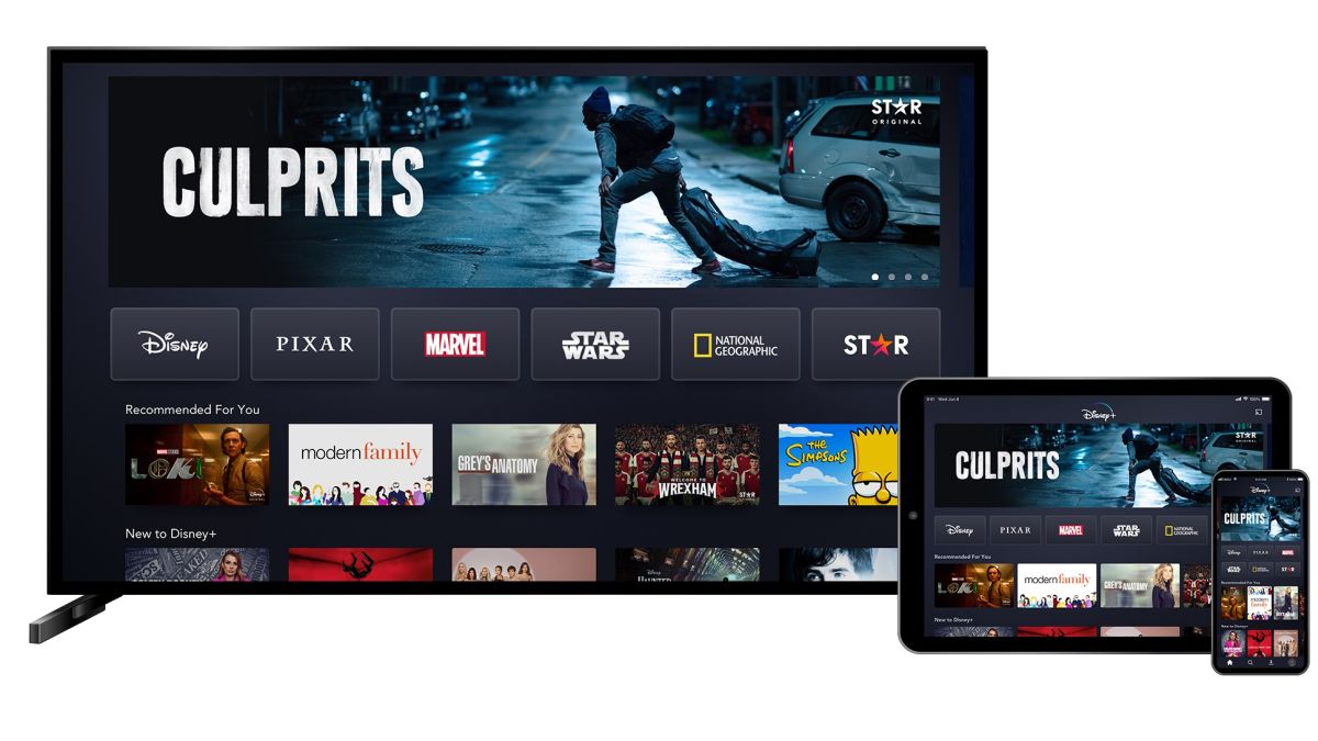 Disney+ UK UI 2023