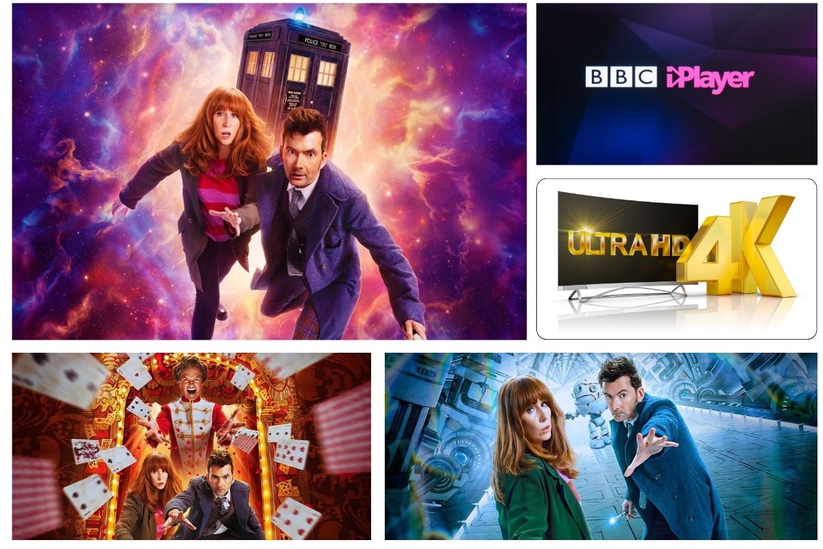 Doctor Who Specials 4K collage