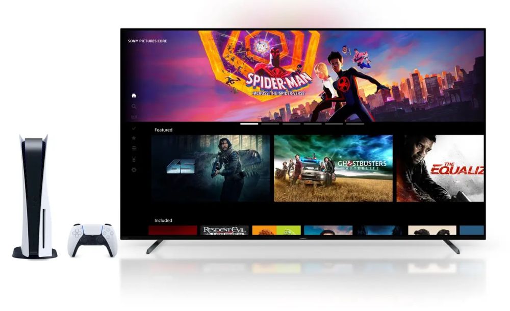 Sony pictures core white PS5
