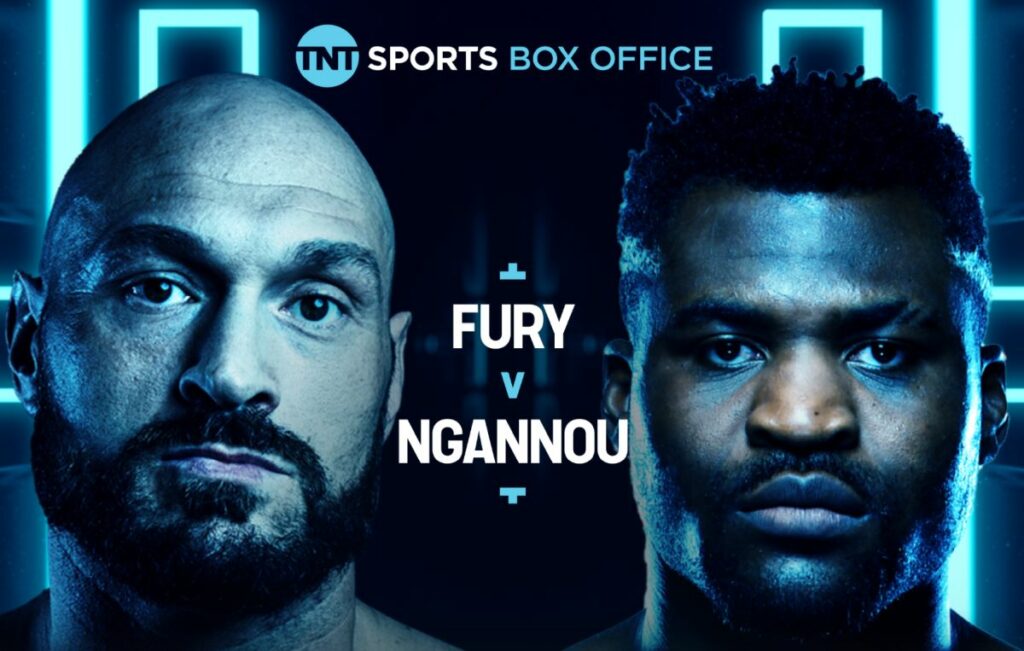 TNT Sports Fury V Ngannou