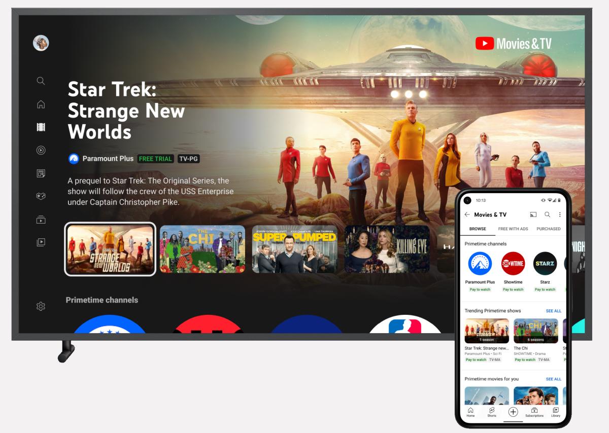 Youtube Primetime Channels US