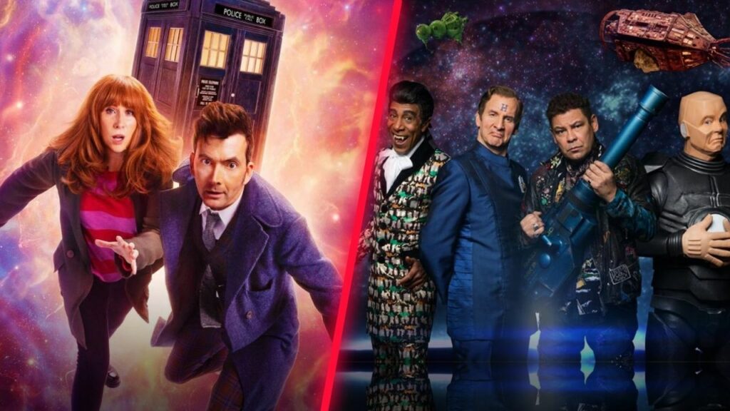 Doctor Who Red Dwarf collage