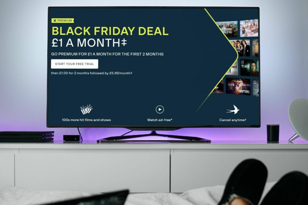 ITVX Black Friday deal mockup