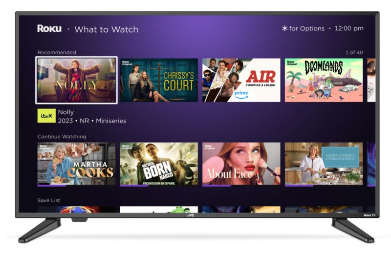Roku What to watch official