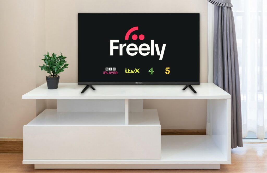 Freely on a TV