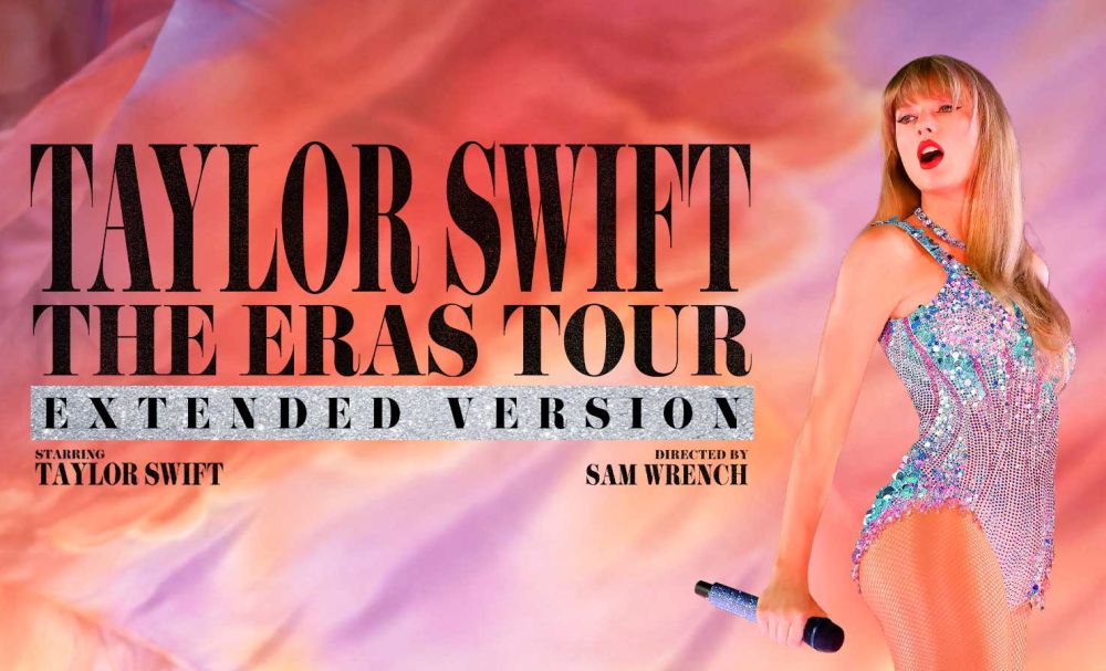 Taylor Swift eras tour poster
