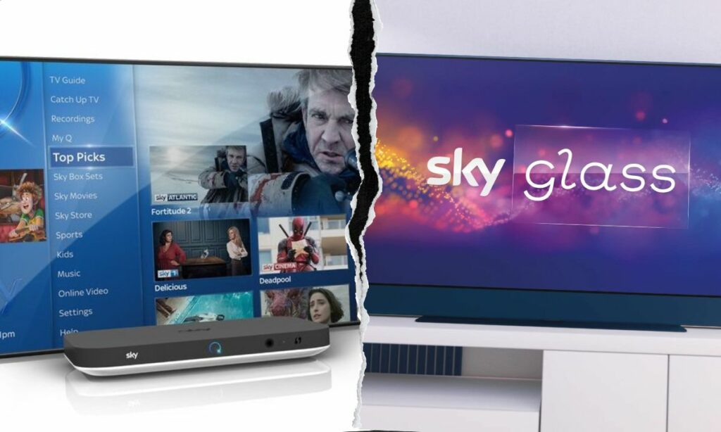 Sky Q and Sky Glass