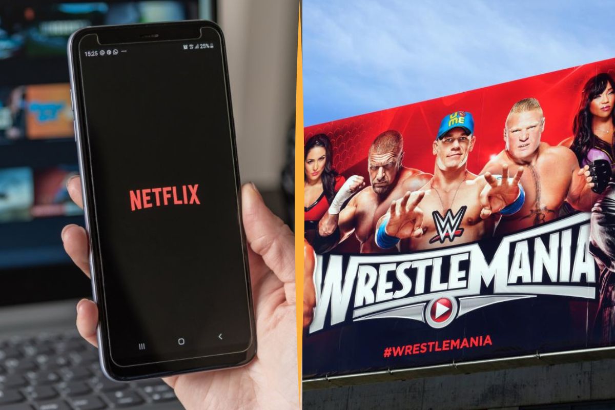 WWE Netflix collage