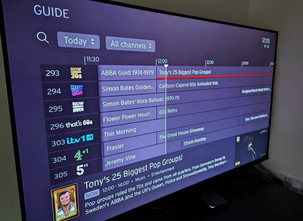 Virgin Media Stream new channels NOW