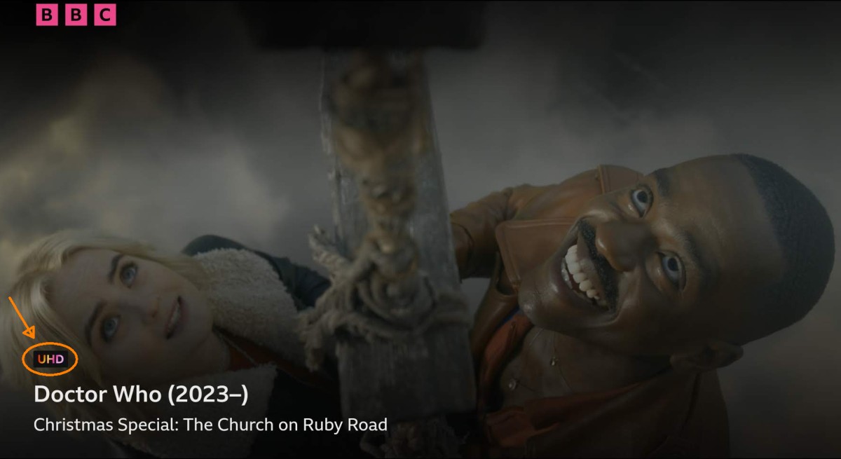 Doctor Who Christmas Special UHD screenshot