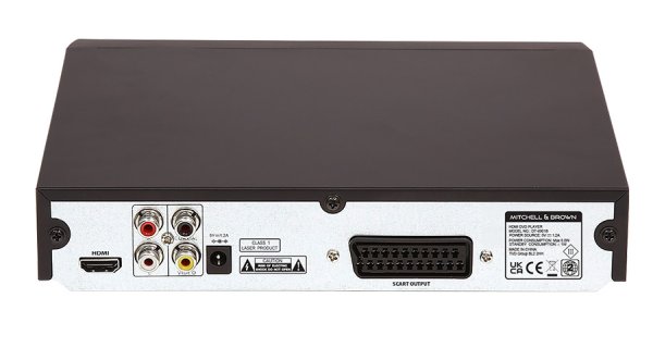 Mitchell and Brown JB-DVD1811 DVD Player back