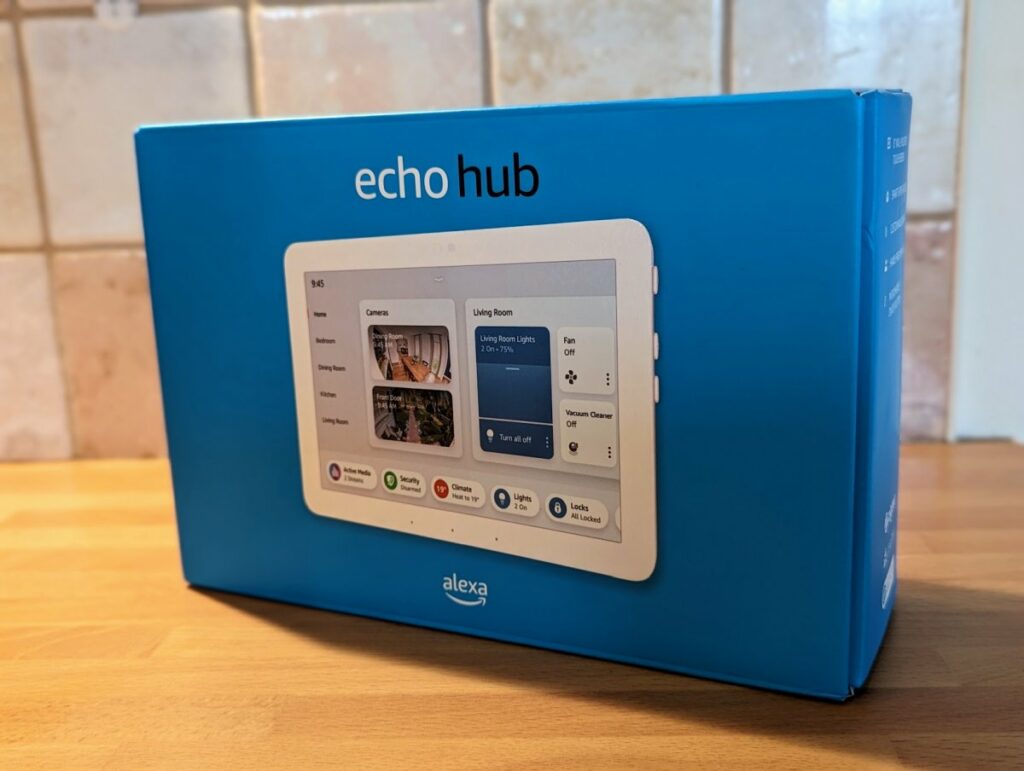 Amazon Echo Hub box