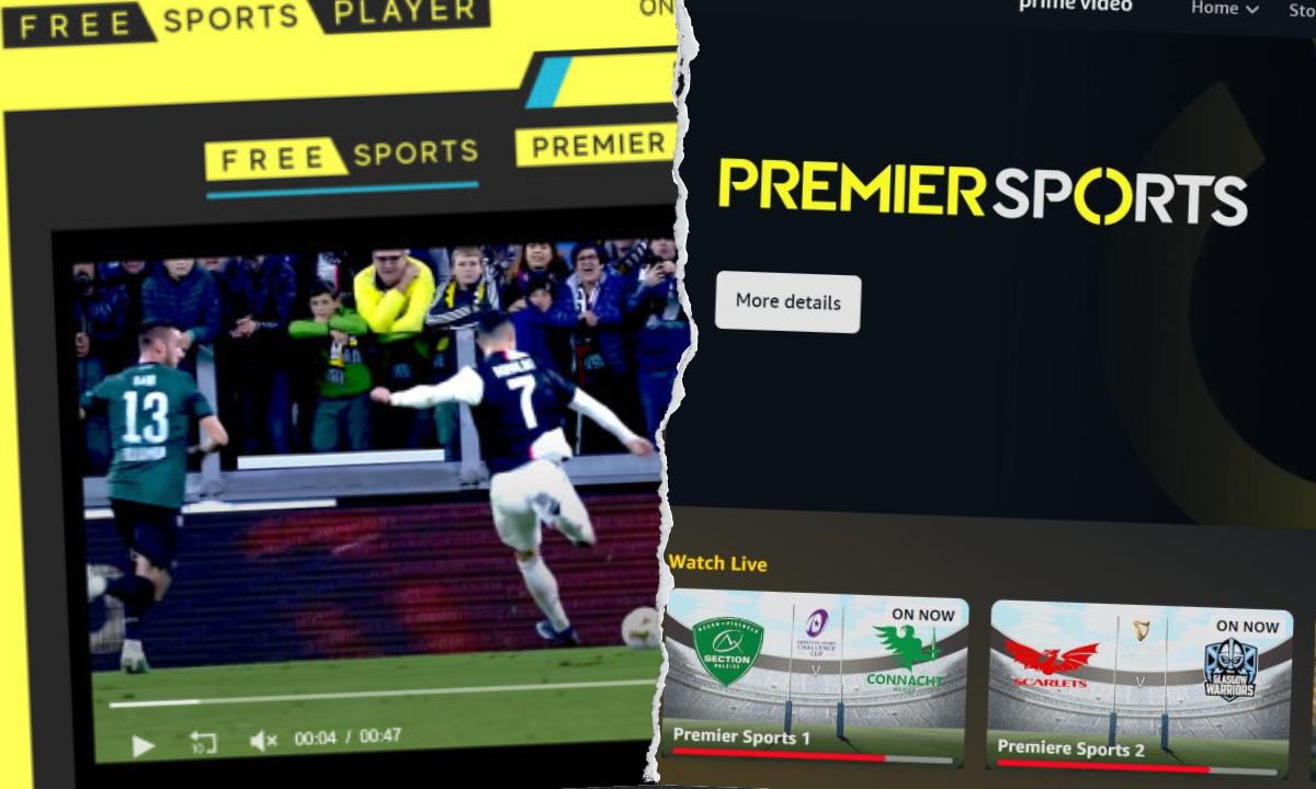 Freesports Premier Sports collage