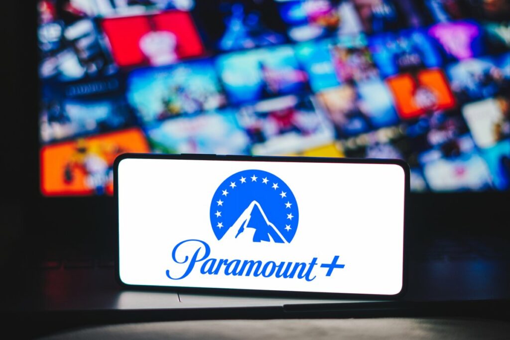 Paramount Plus on phone and TV - deposit - Rafapress