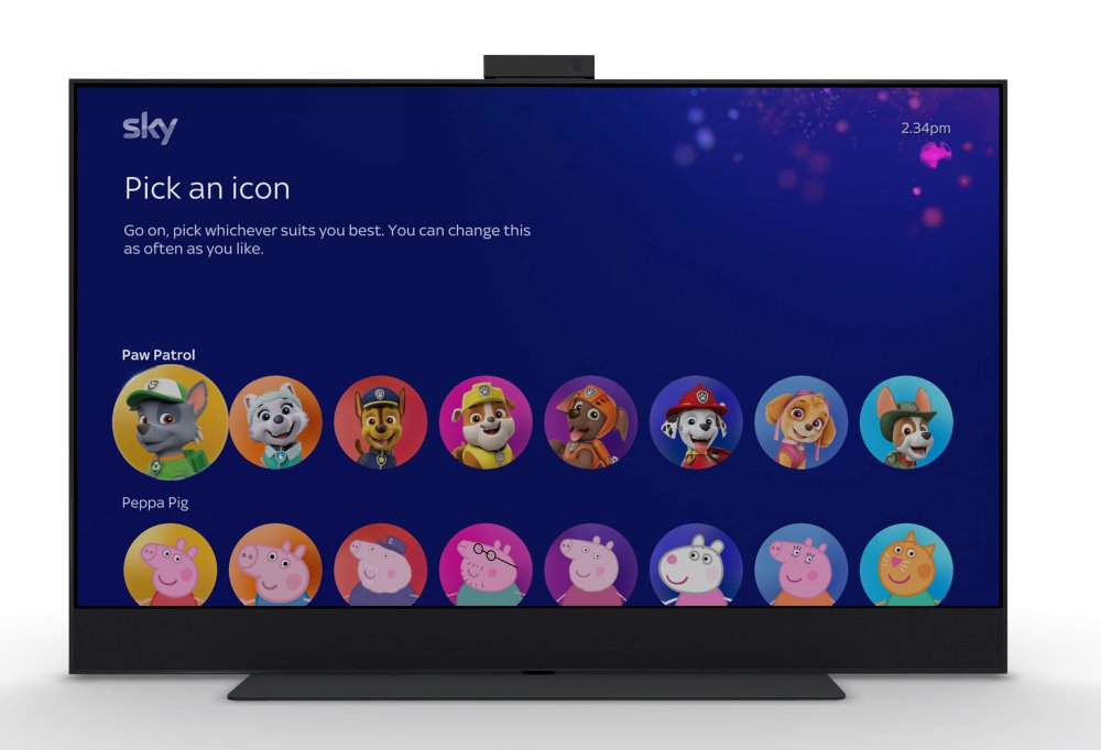 Sky Glass Playlist icons