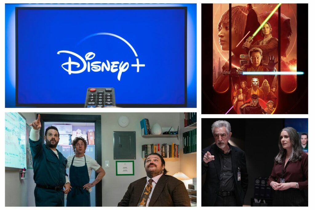 Disney Plus June 2024 collage