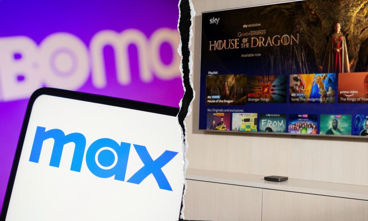 HBO Max Sky collage